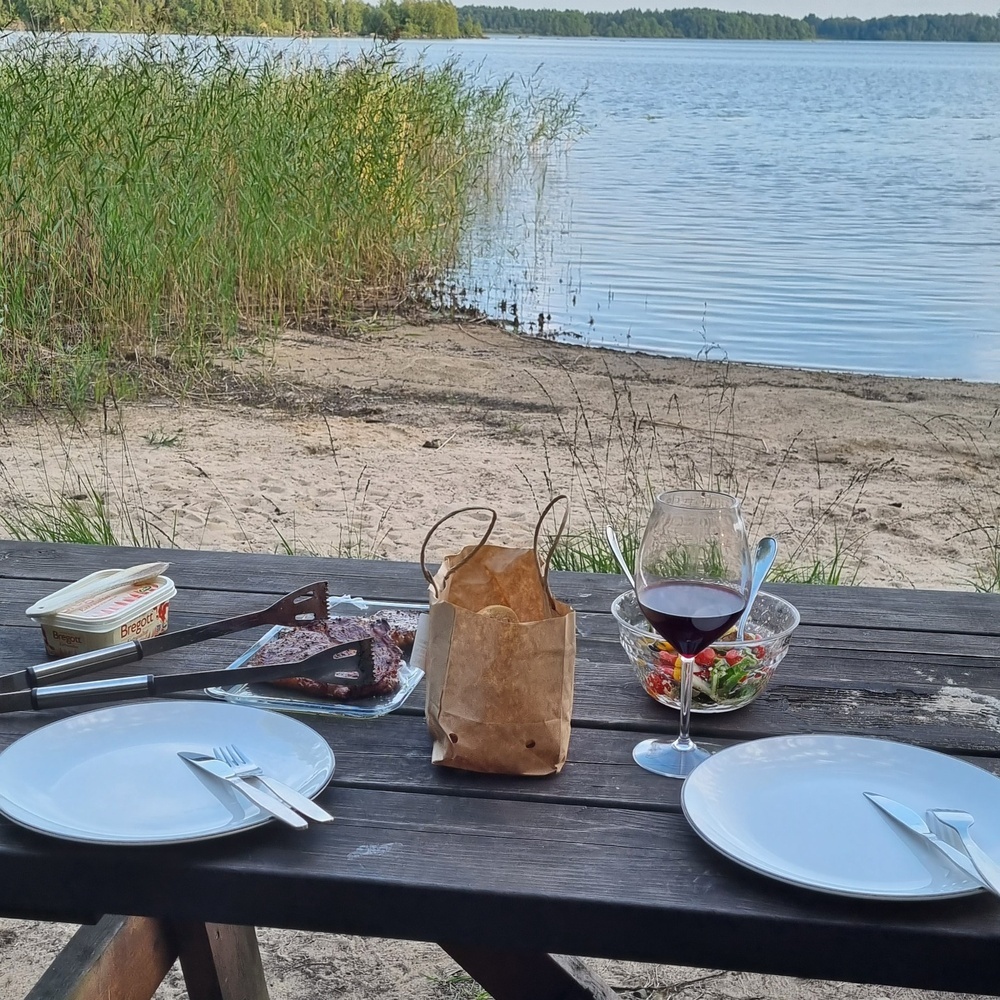  Kronoberg, Naturcamping: Ramsåshuvuds naturreservat 