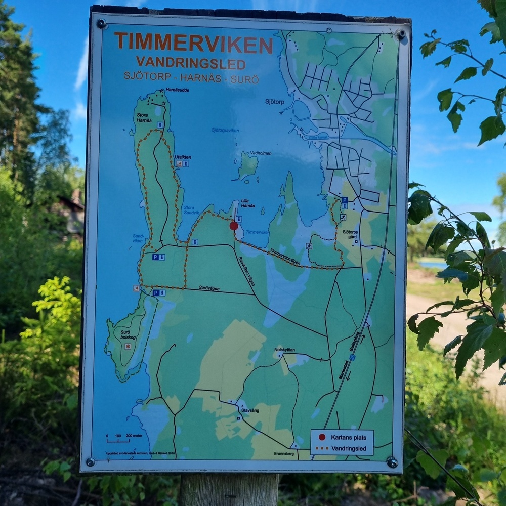  Lilla Harnäs, Naturcamping: Sjötorpsviken 