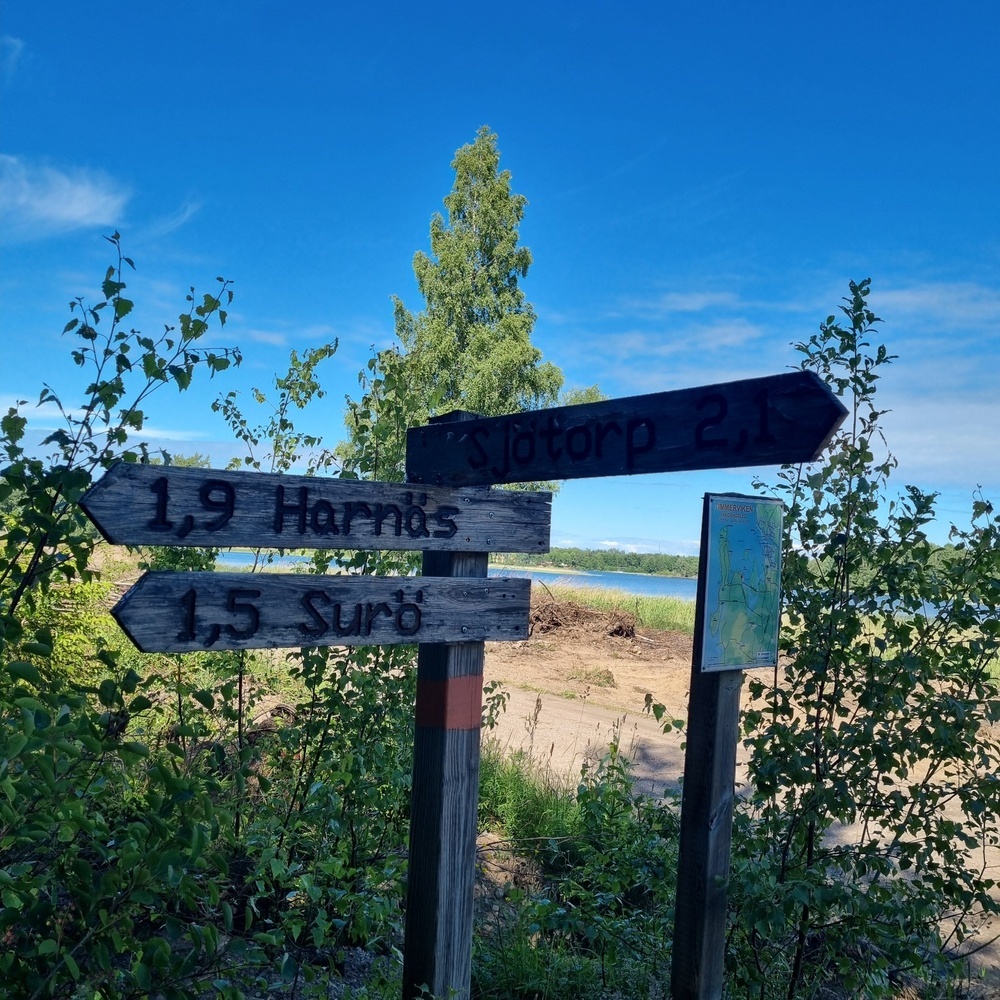  Lilla Harnäs, Naturcamping: Sjötorpsviken 