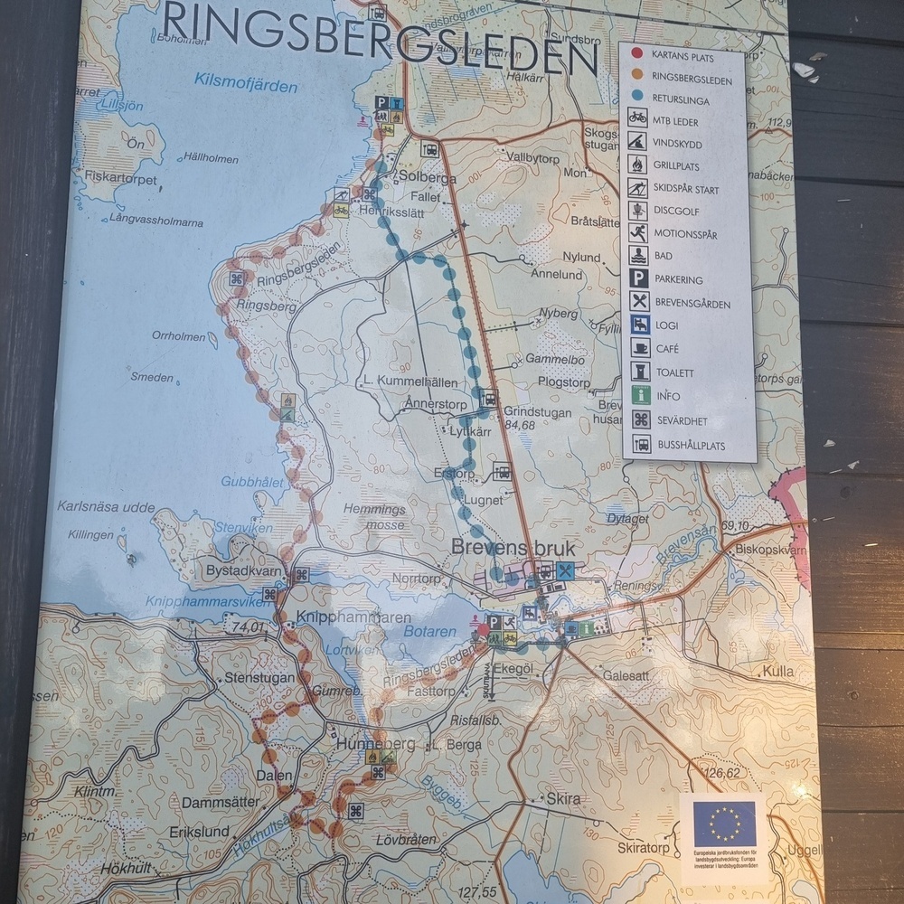  Brevens Bruk, Parkeringsplats: Röda Sand 