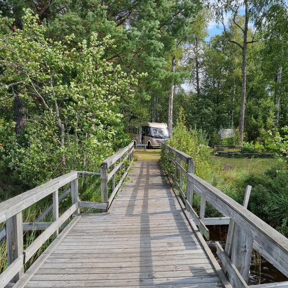 Karlsborg, Naturcamping: Ottersjön 