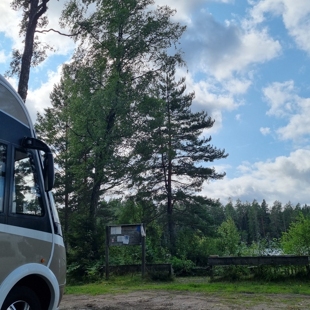  Karlsborg, Naturcamping: Ottersjön 