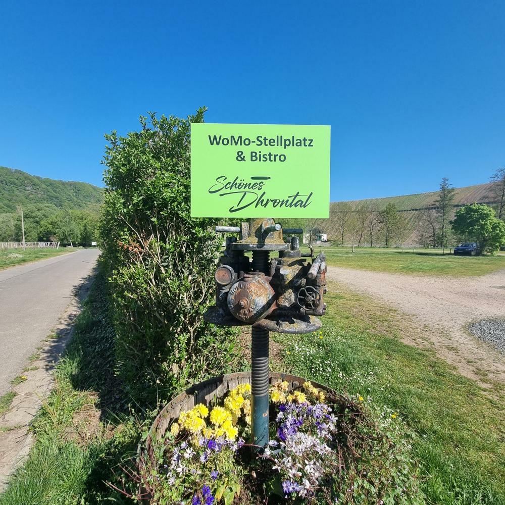  Neumagen-Dhron, Ställplats: Schönes Dhrontal (WoMo-Stellplatz & Bistro) 