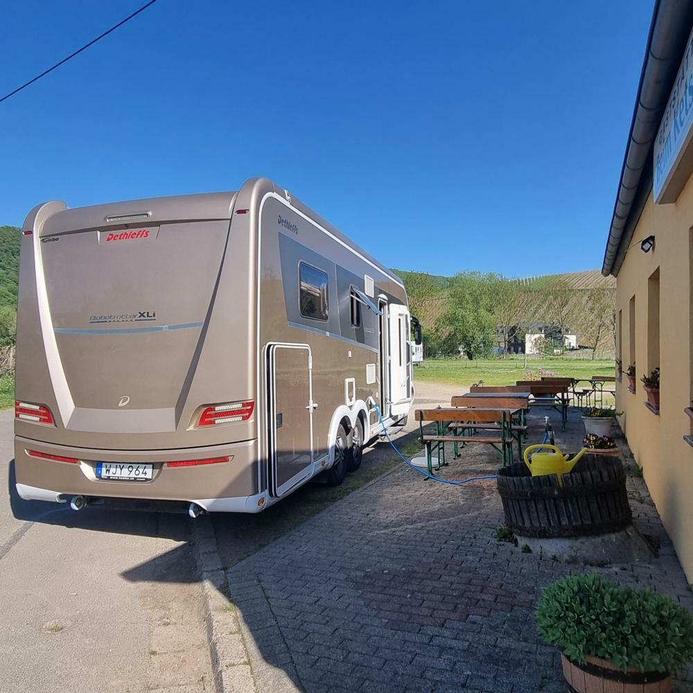  Neumagen-Dhron, Ställplats: Schönes Dhrontal (WoMo-Stellplatz & Bistro) 