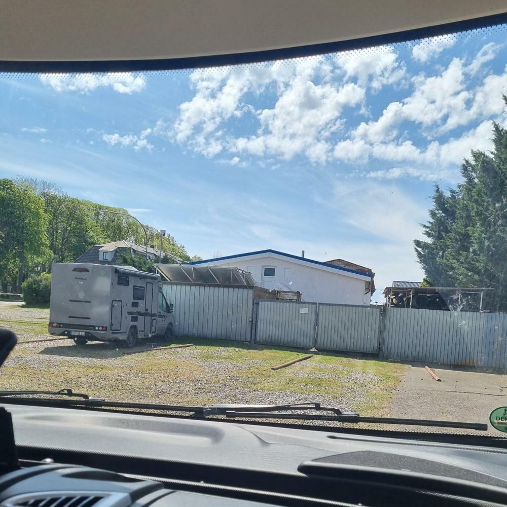  Burg auf Fehmarn , Ställplats: Wohnmobilstellplatz Hintz 