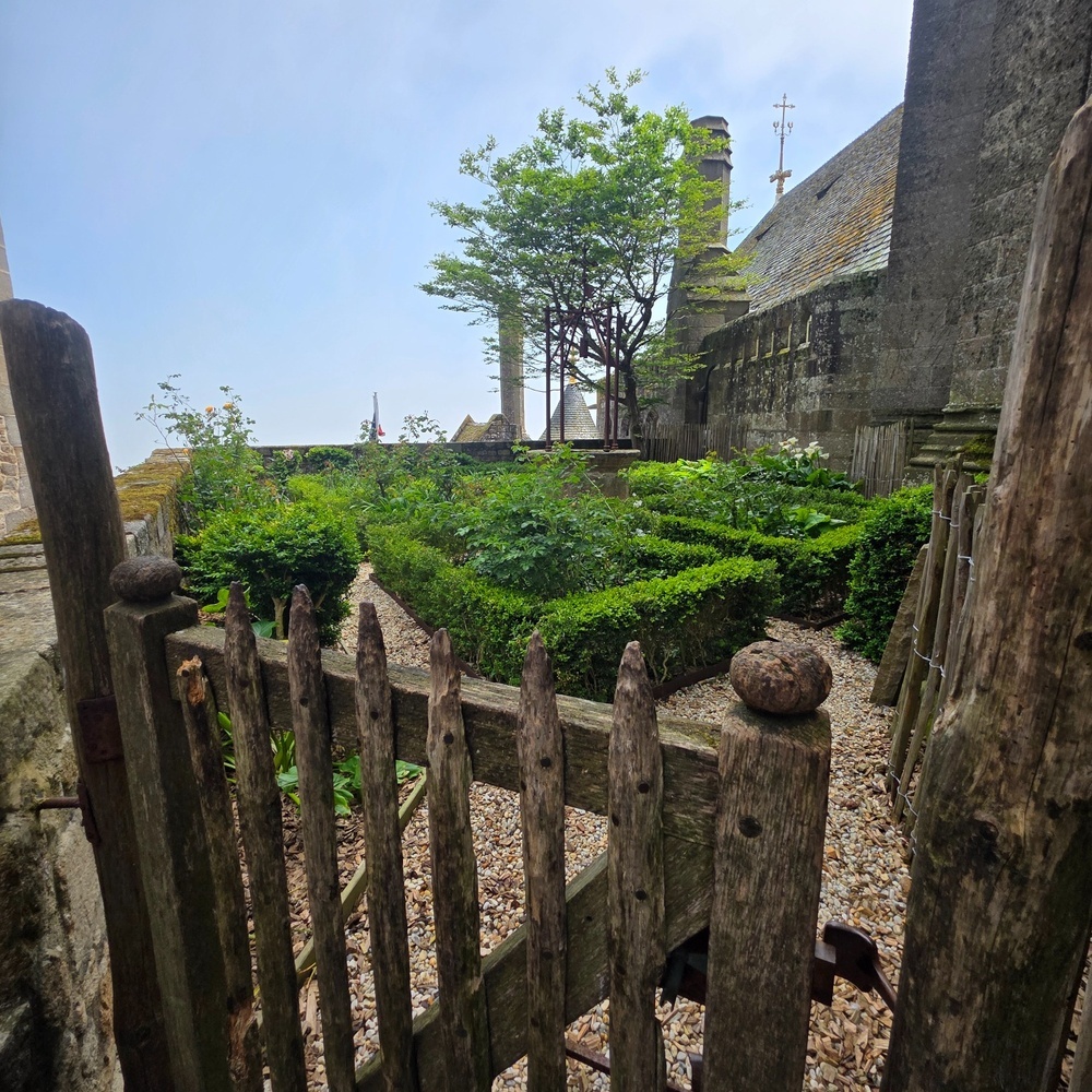  Mont Saint-Michel, Ställplats: Aire de Beauvoir Le Mont-Saint-Michel 