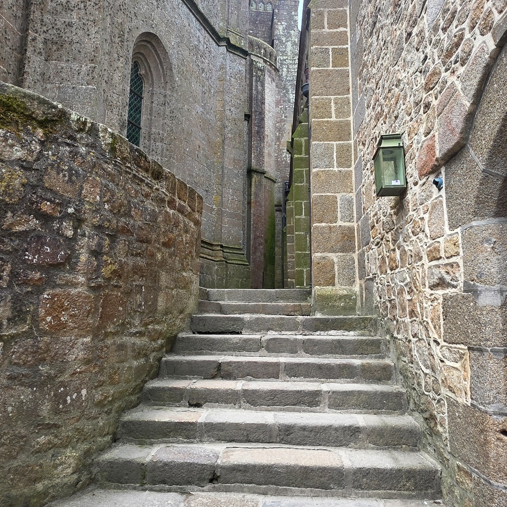  Mont Saint-Michel, Ställplats: Aire de Beauvoir Le Mont-Saint-Michel 