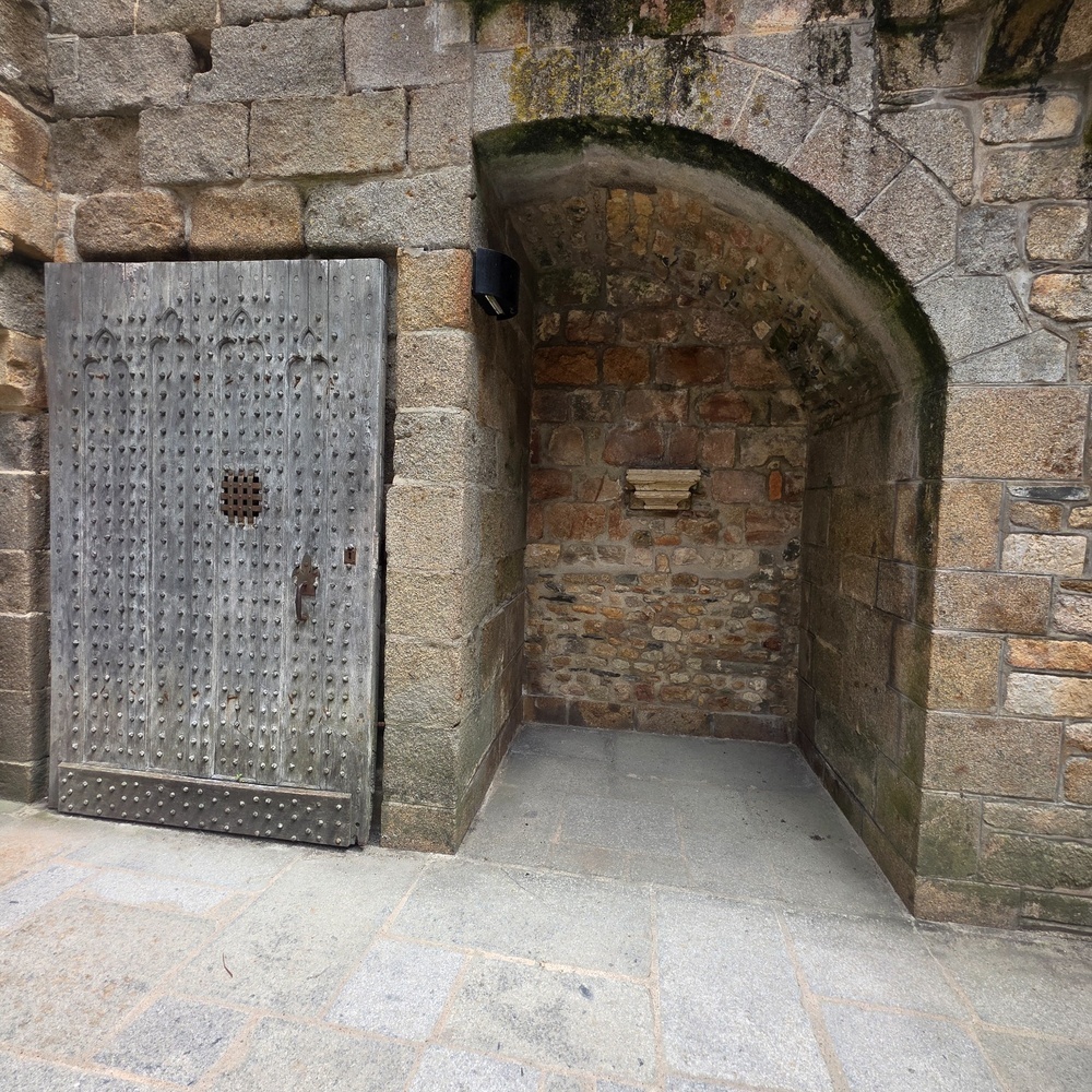  Mont Saint-Michel, Ställplats: Aire de Beauvoir Le Mont-Saint-Michel 