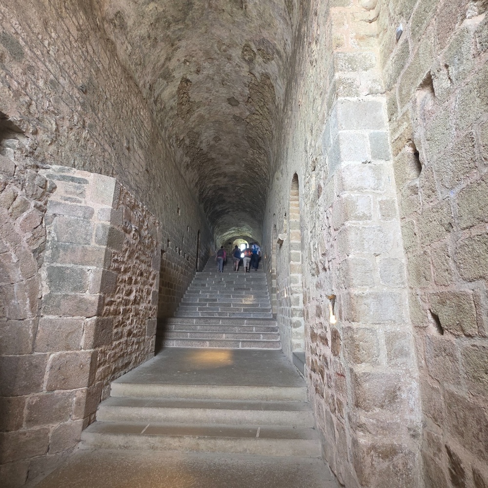  Mont Saint-Michel, Ställplats: Aire de Beauvoir Le Mont-Saint-Michel 