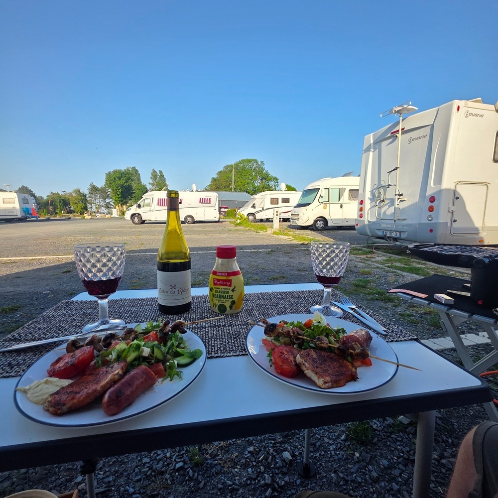  Grandcamp-Maisy, Ställplats: Grandcamp-Maisy 