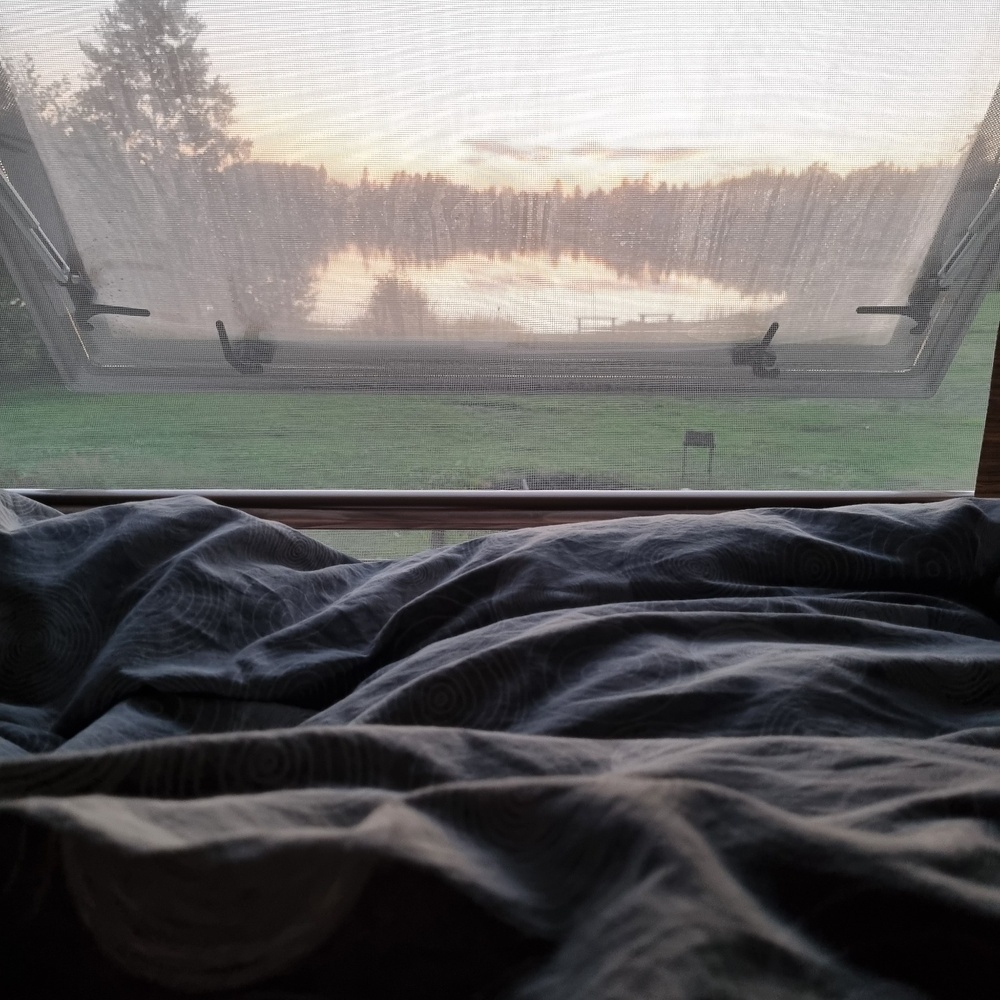  Östansjö, Naturcamping: Tripphultsbadet 