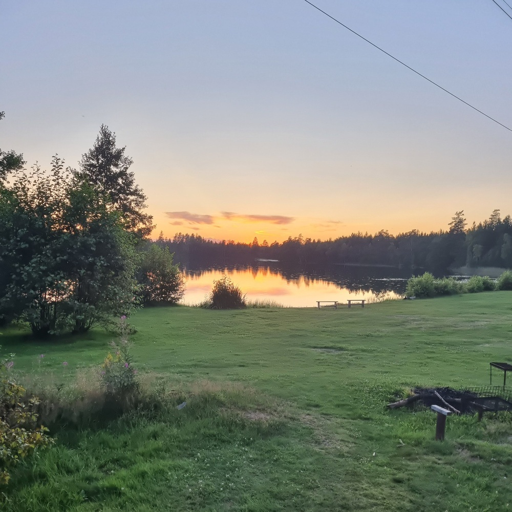  Östansjö, Naturcamping: Tripphultsbadet 