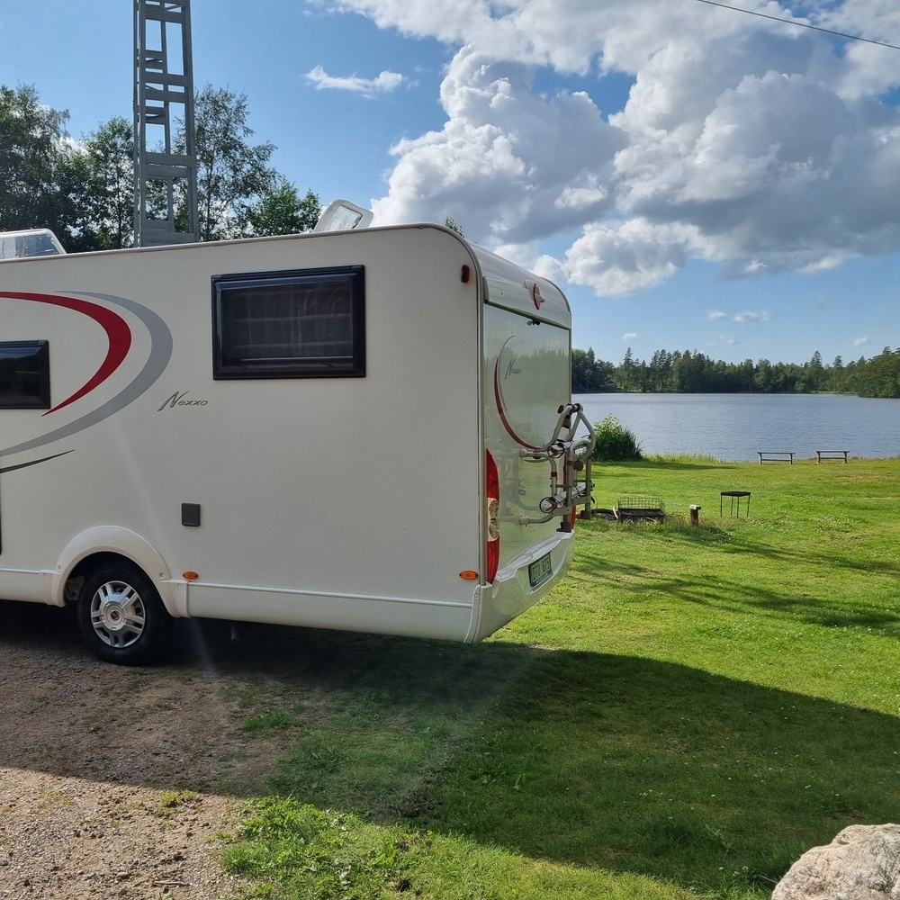  Östansjö, Naturcamping: Tripphultsbadet 