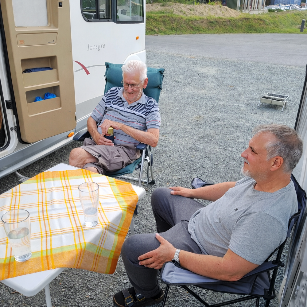  Middlefart, Ställplats: Autocamperplads Middelfart marina 